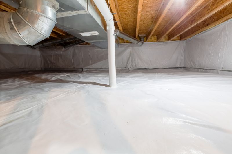 Sealed Crawlspace Before and After